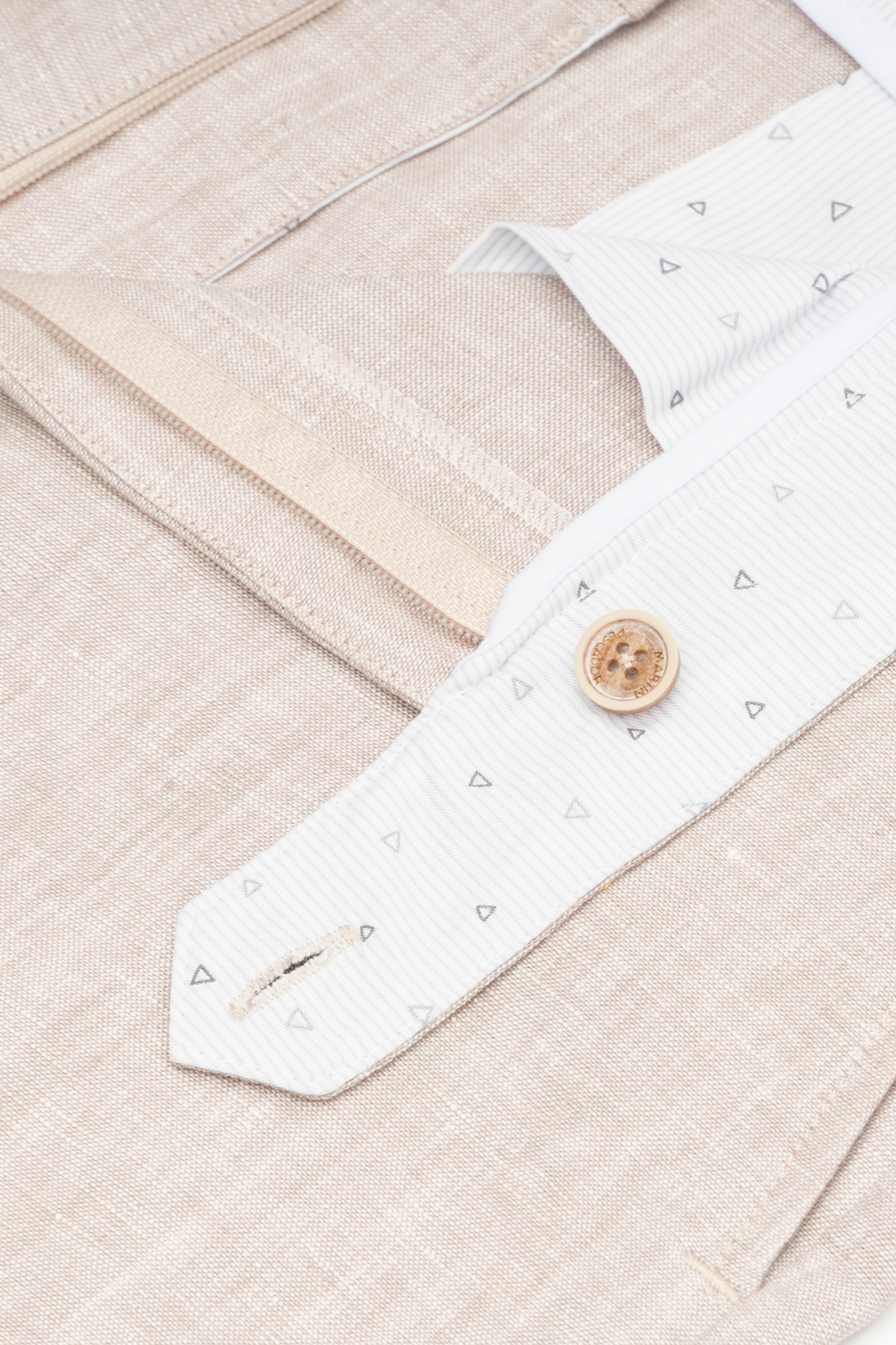 100% Linen Heathered Pants – European Flax