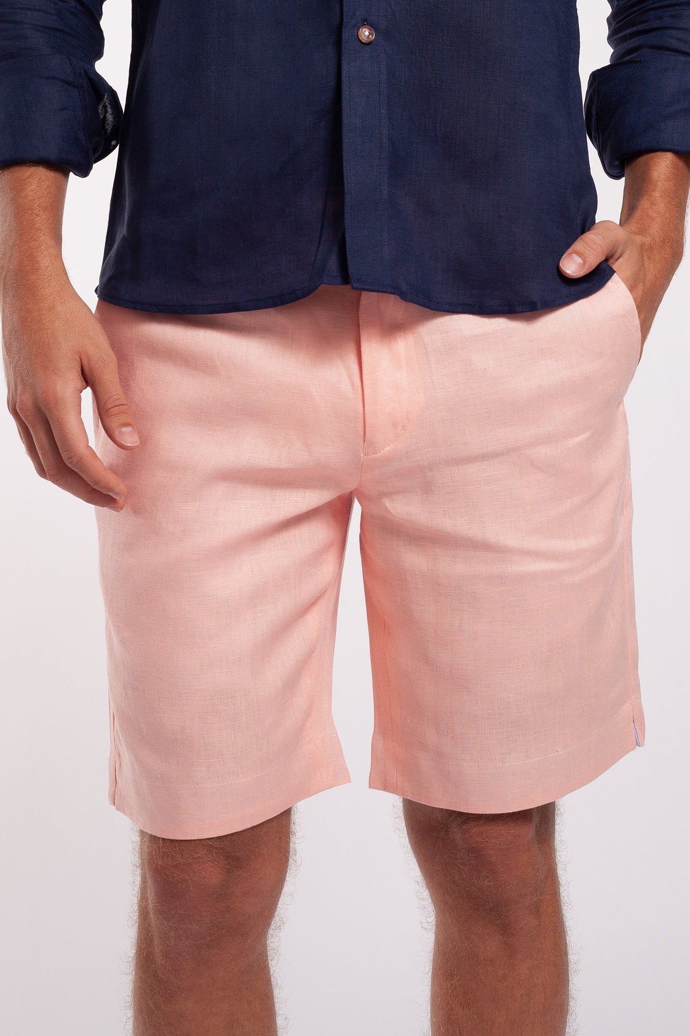 Linen Bermuda Shorts