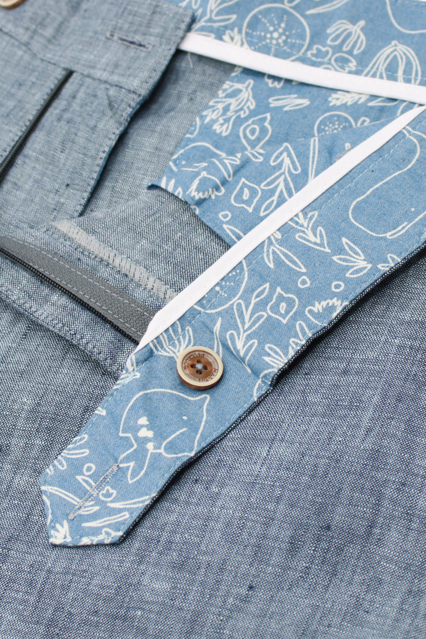 100% Linen Heathered Pants – European Flax