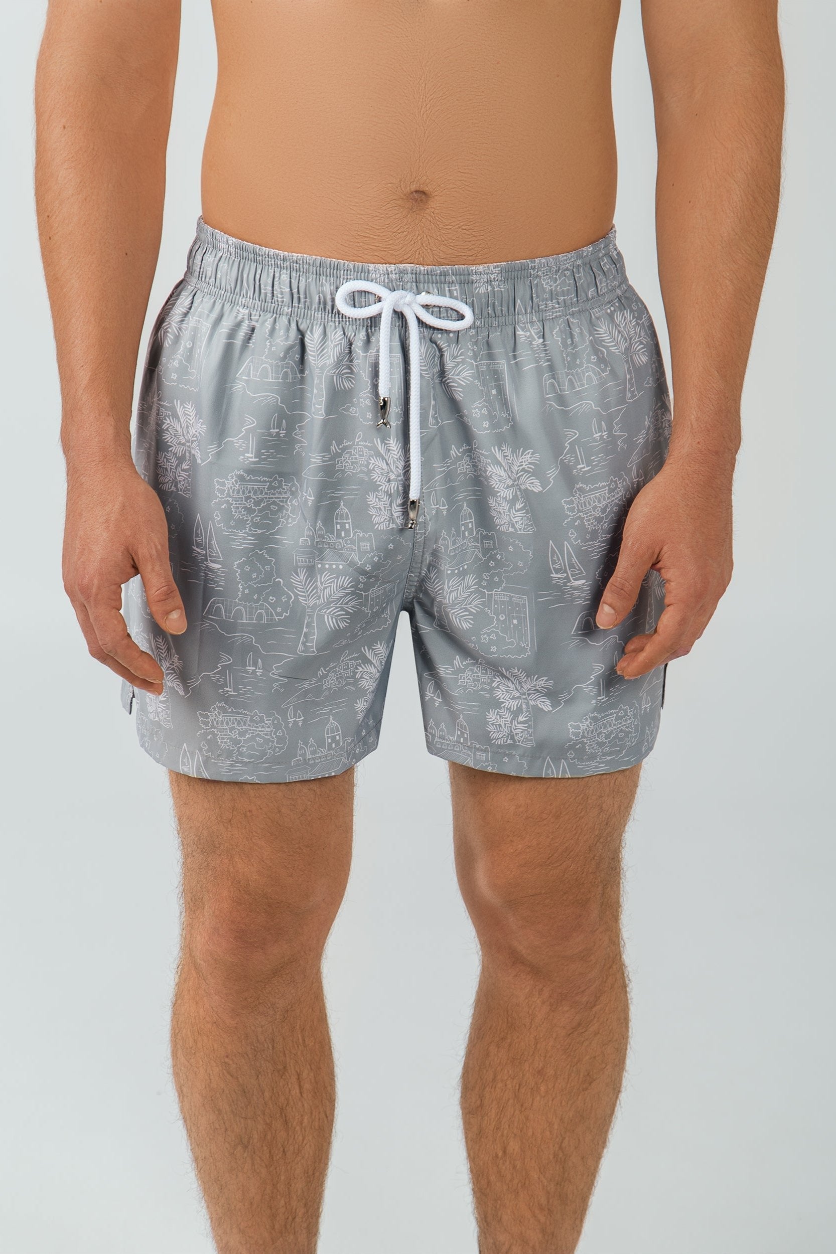 Caribbean Wild Life Swim Shorts