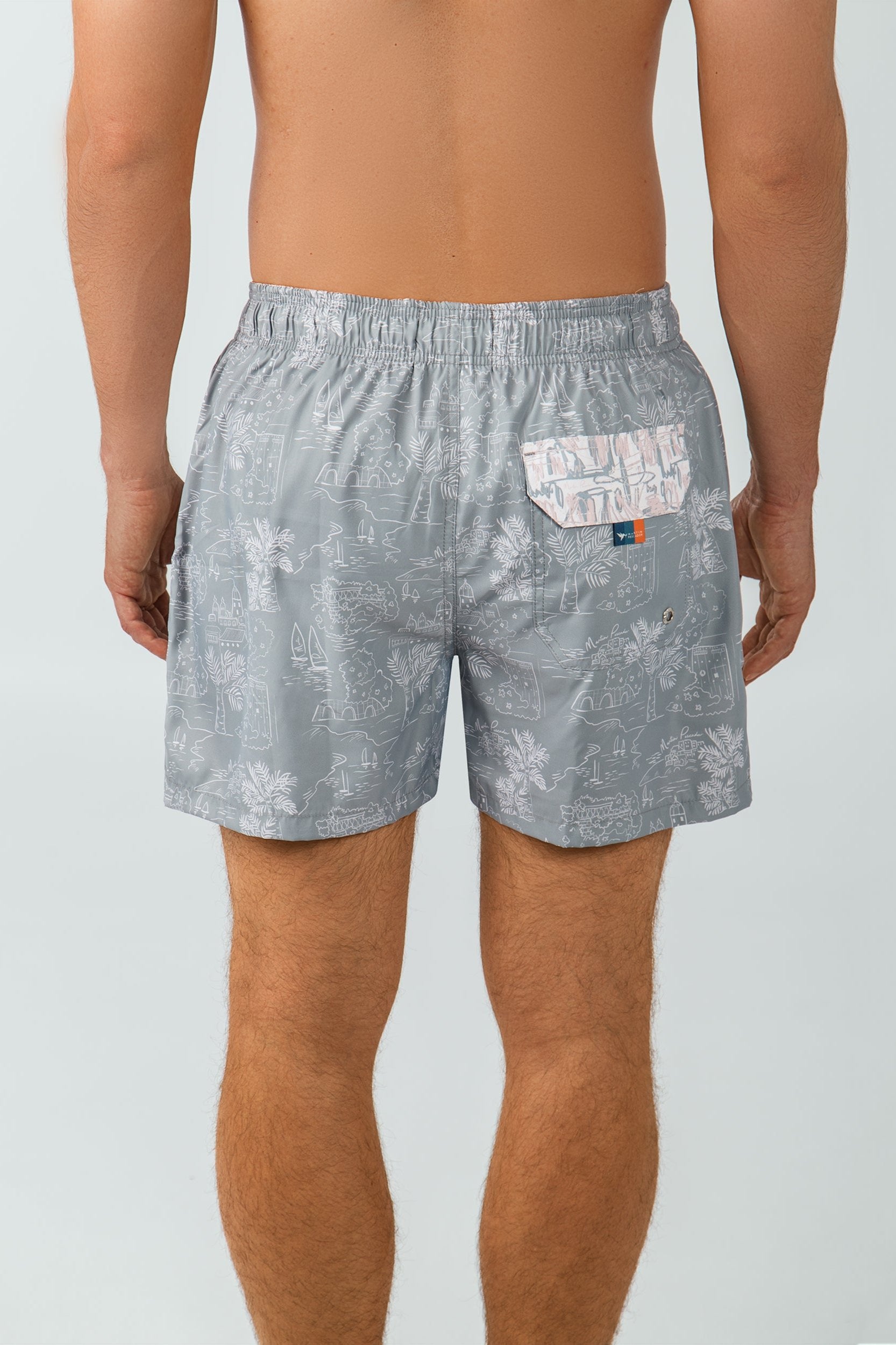 Caribbean Wild Life Swim Shorts