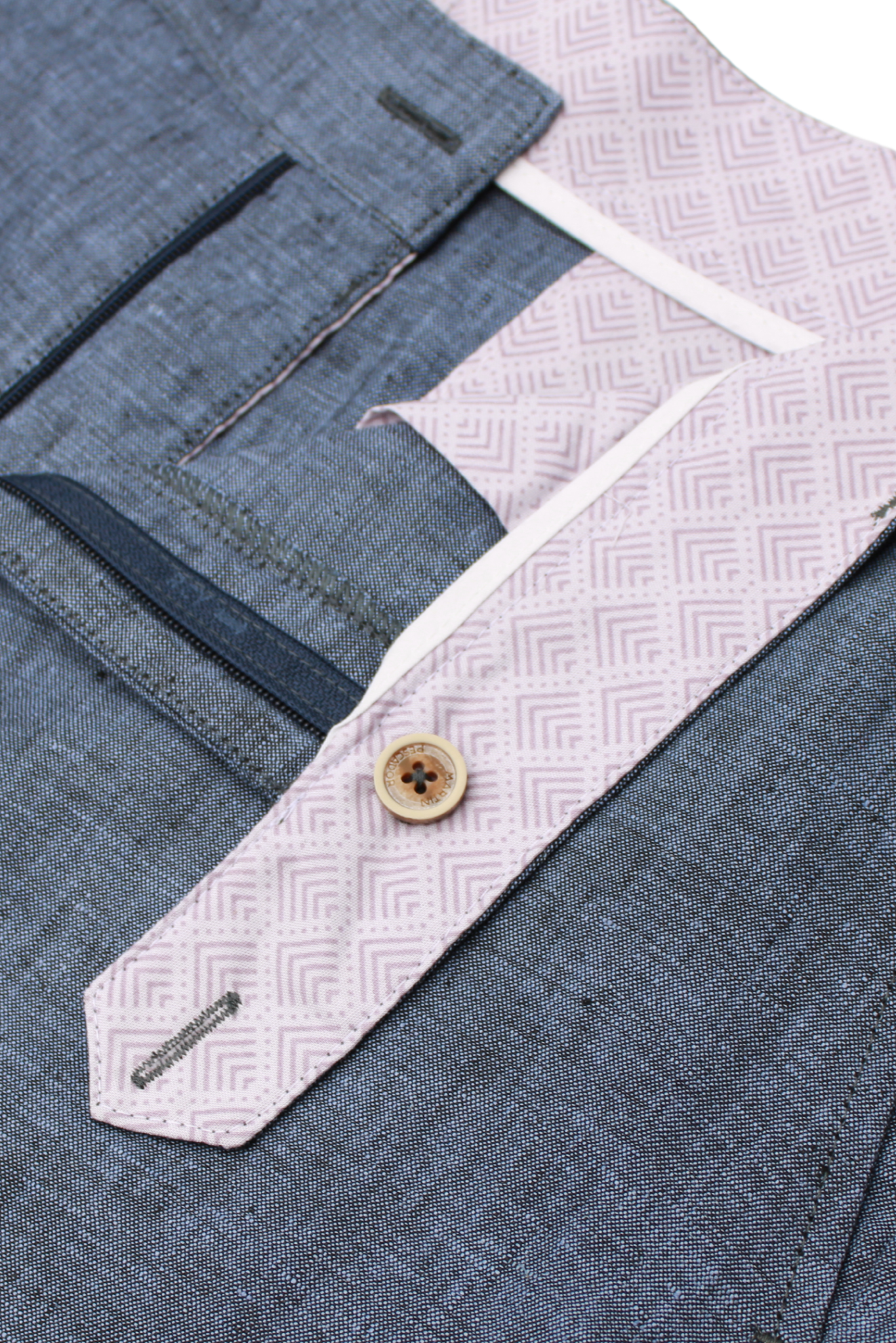 100% Linen Heathered Pants – European Flax