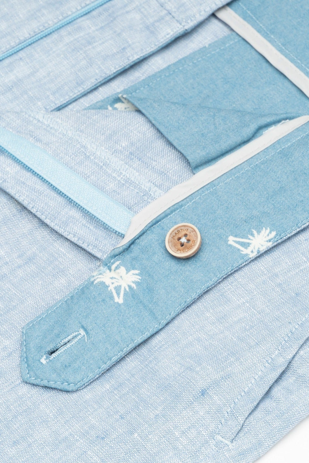 100% Linen Heathered Pants – European Flax