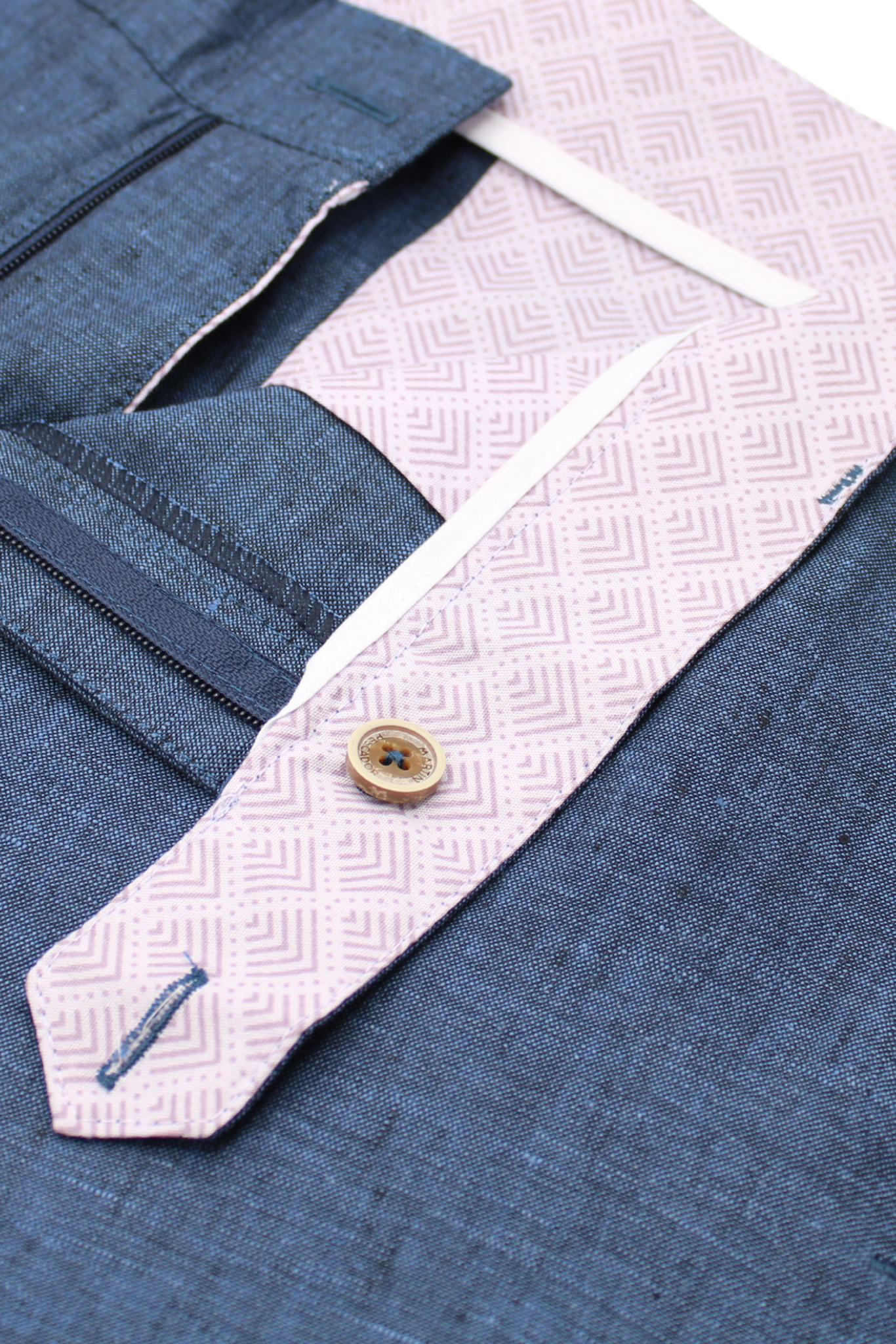 100% Linen Heathered Pants – European Flax