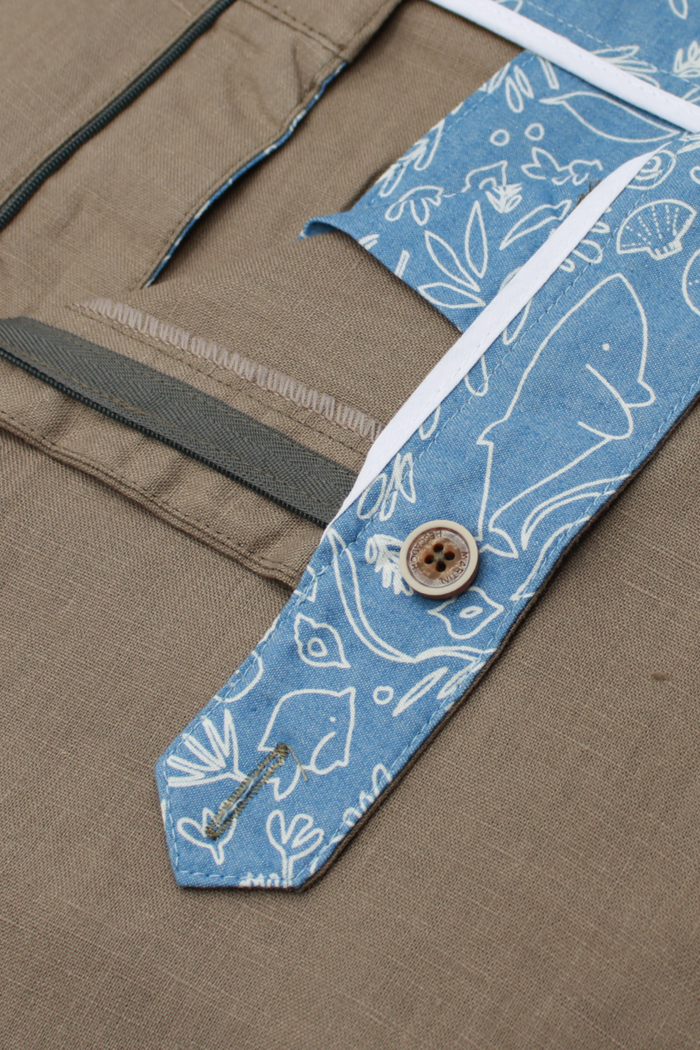 European Flax Linen Pants - Taupe