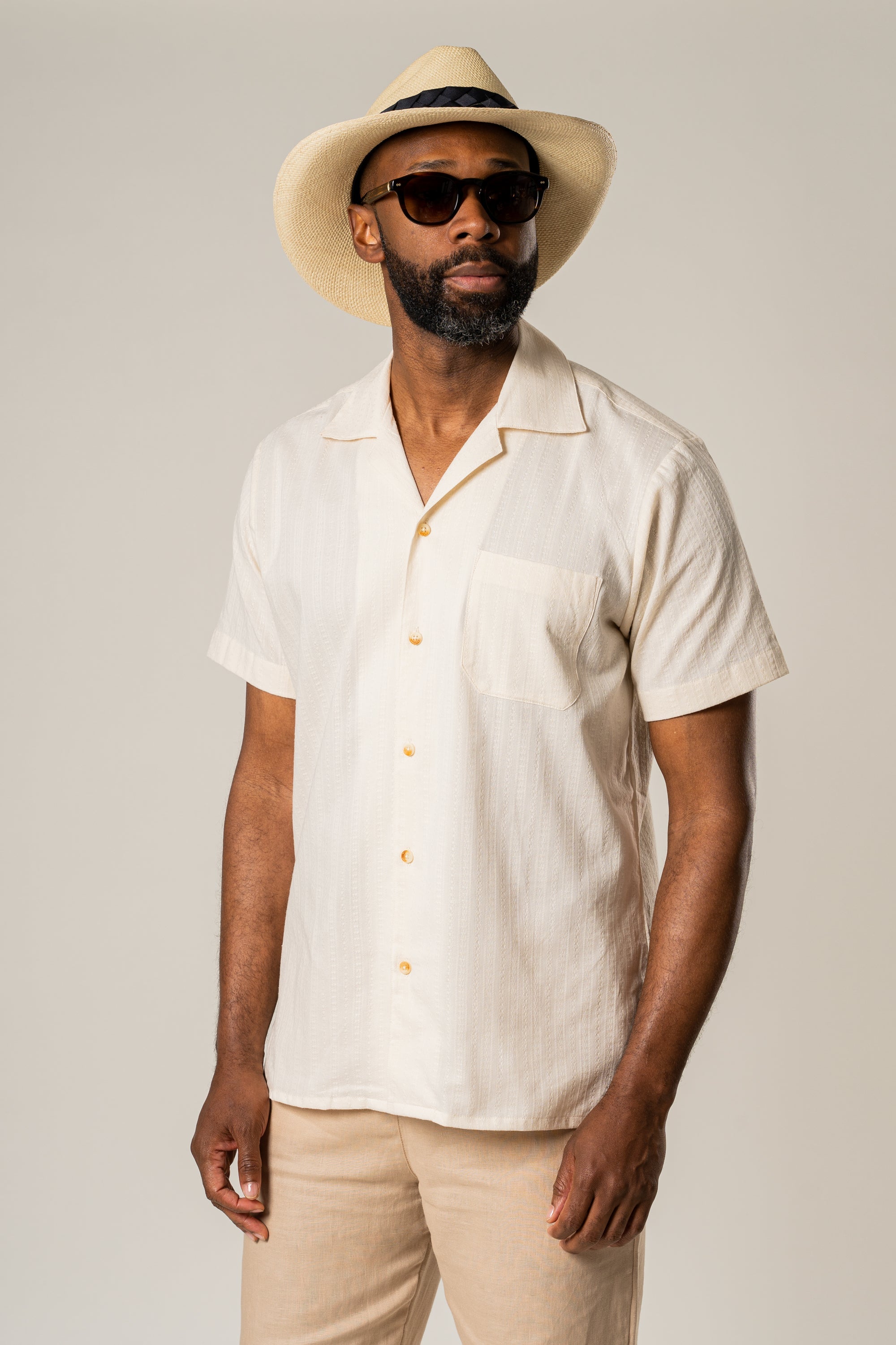 Cotton Cuban Shirt - Orson
