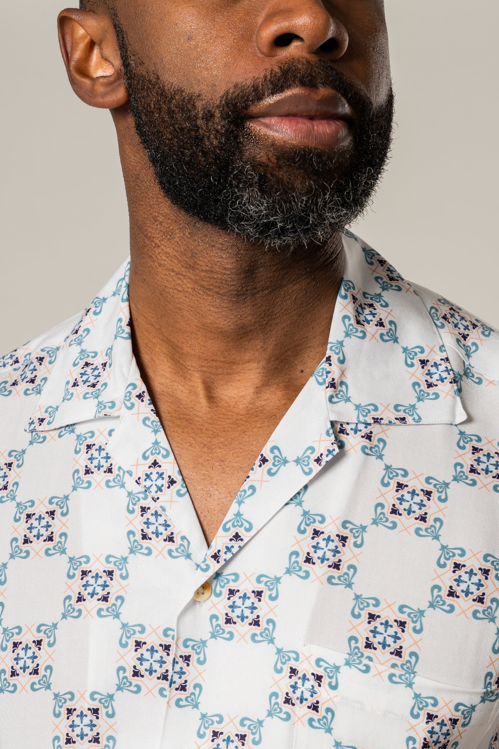 Ecovero Cuban Collar Shirt