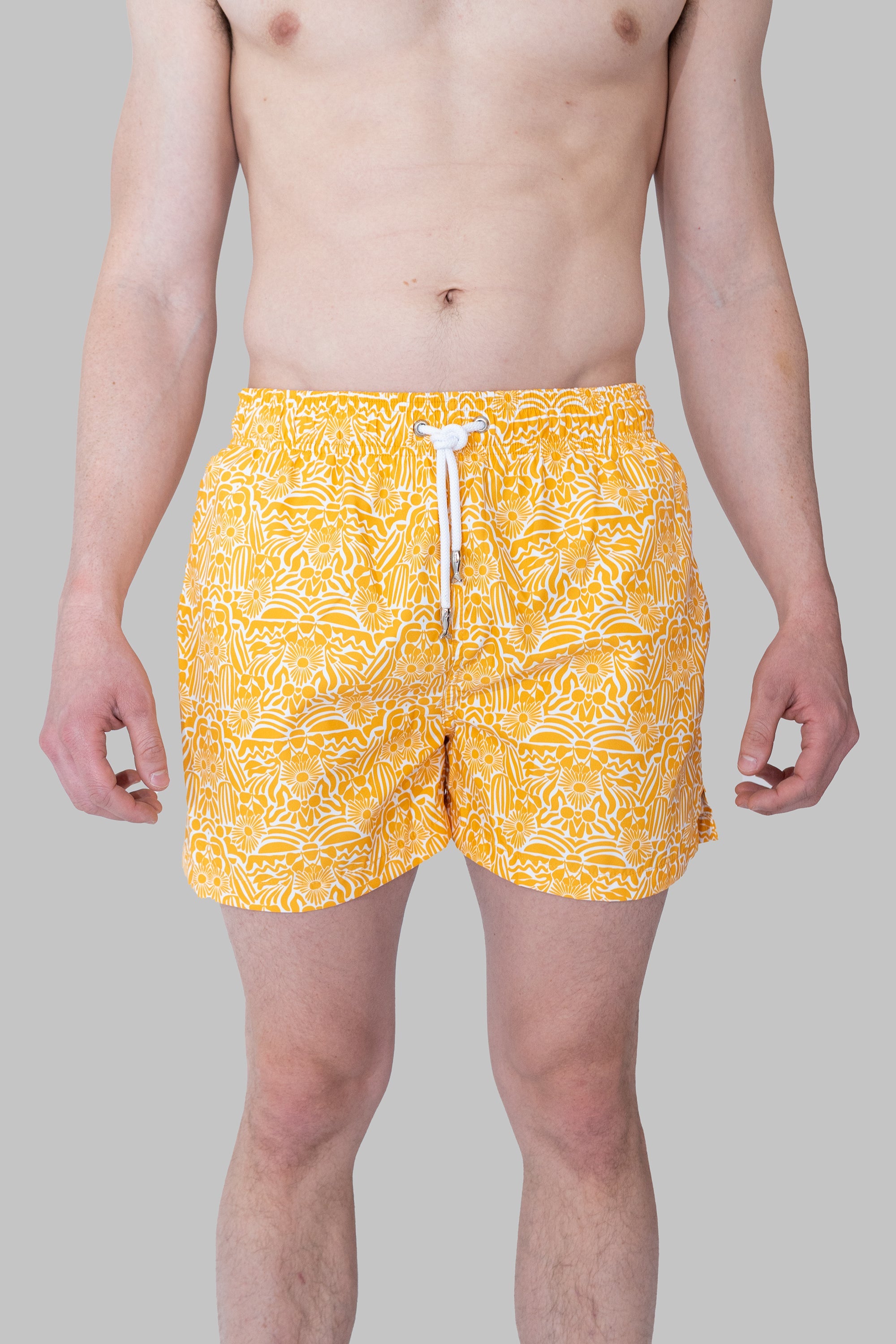 Lavania Swim Trunks - Blazing