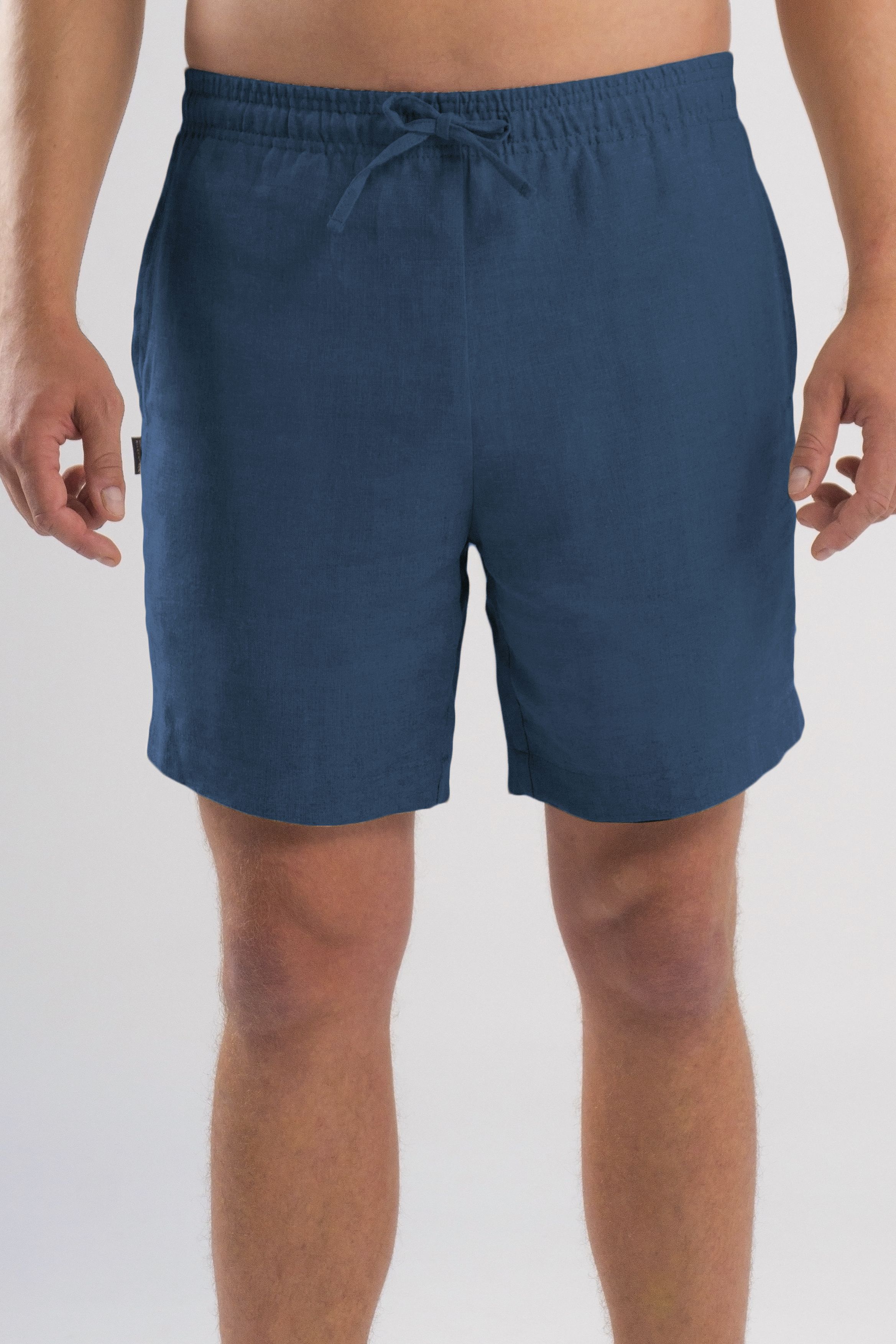 Linen Leisure Short - Ink