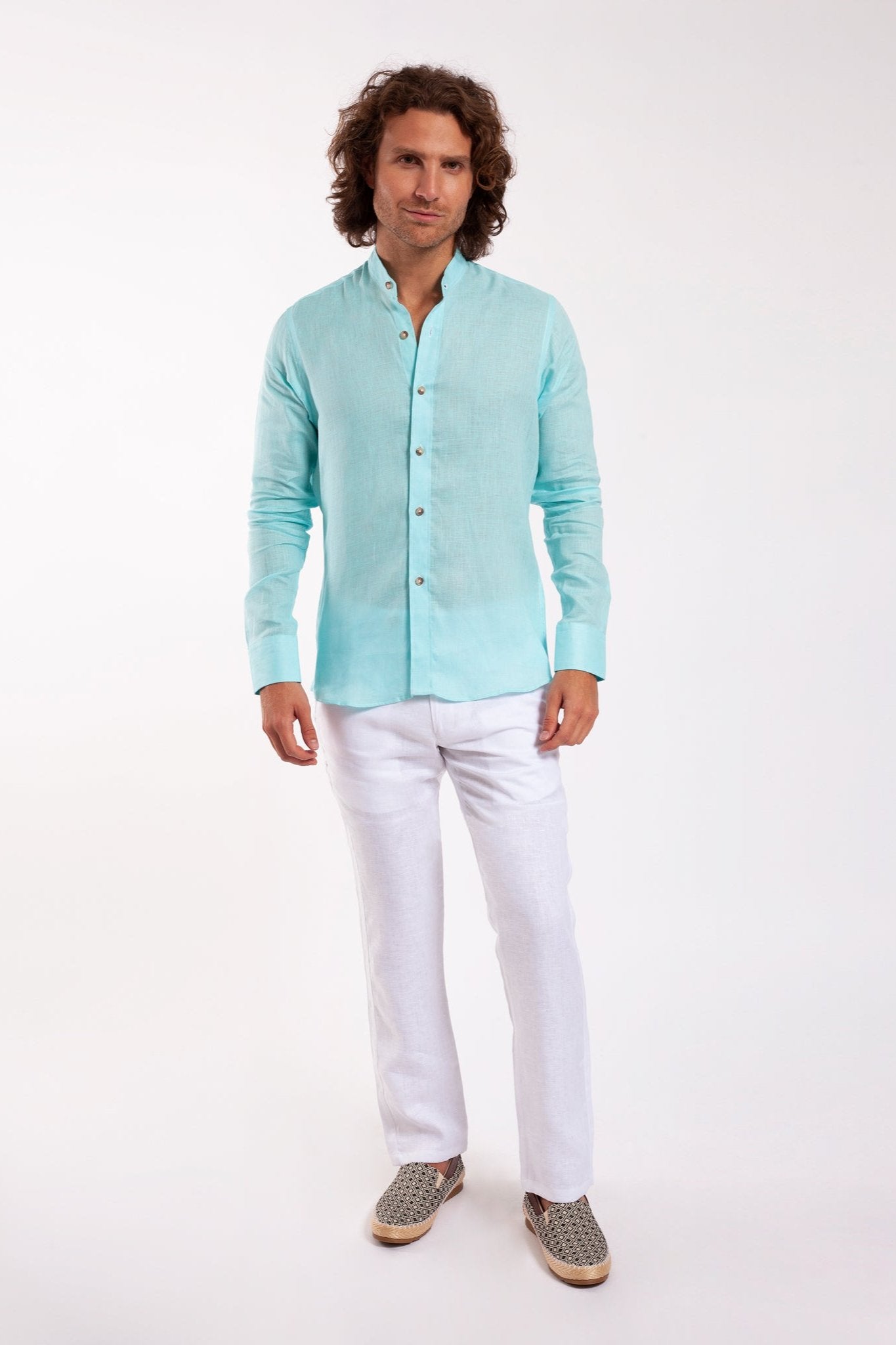 Linen Pants - White