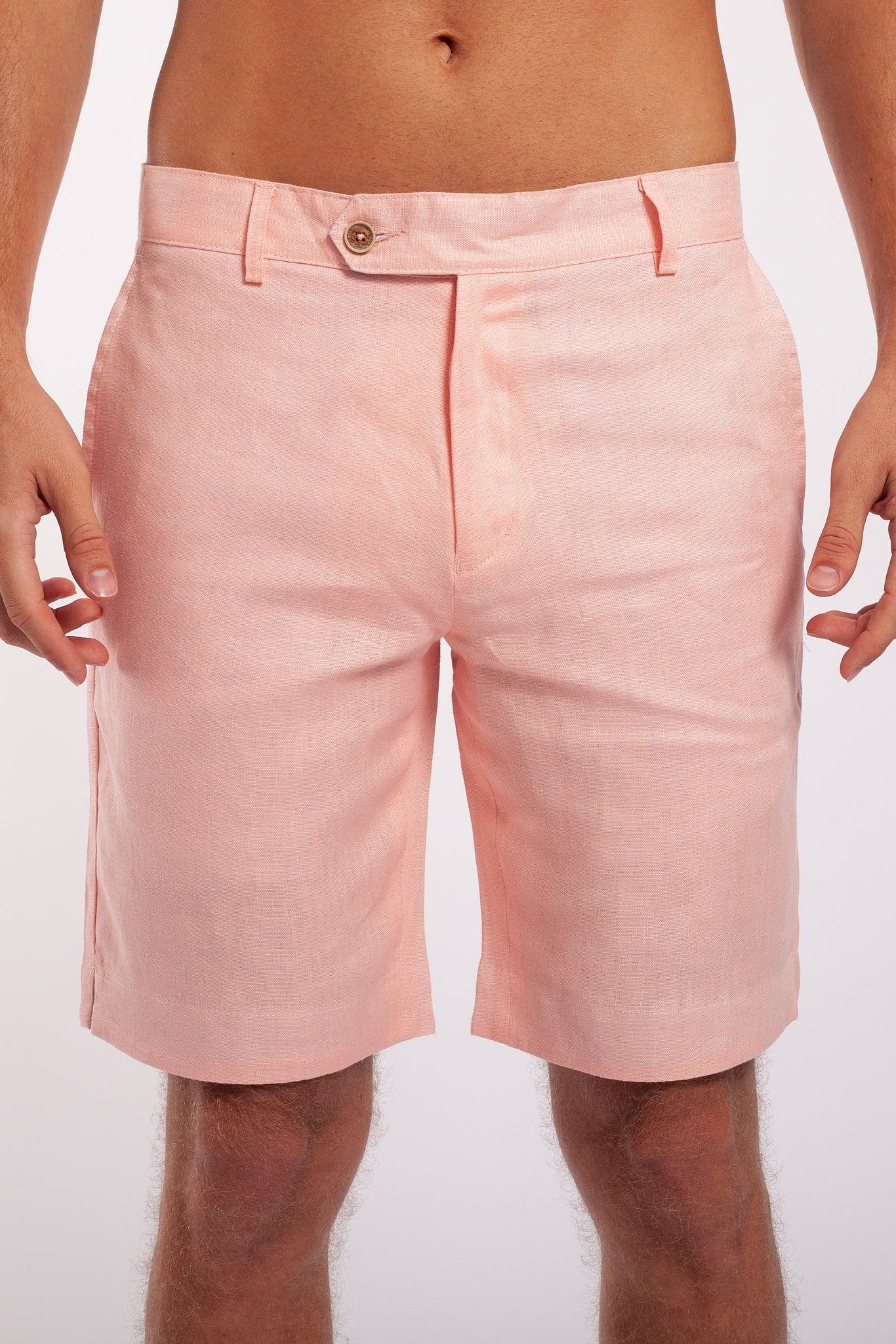 Linen Bermuda Shorts