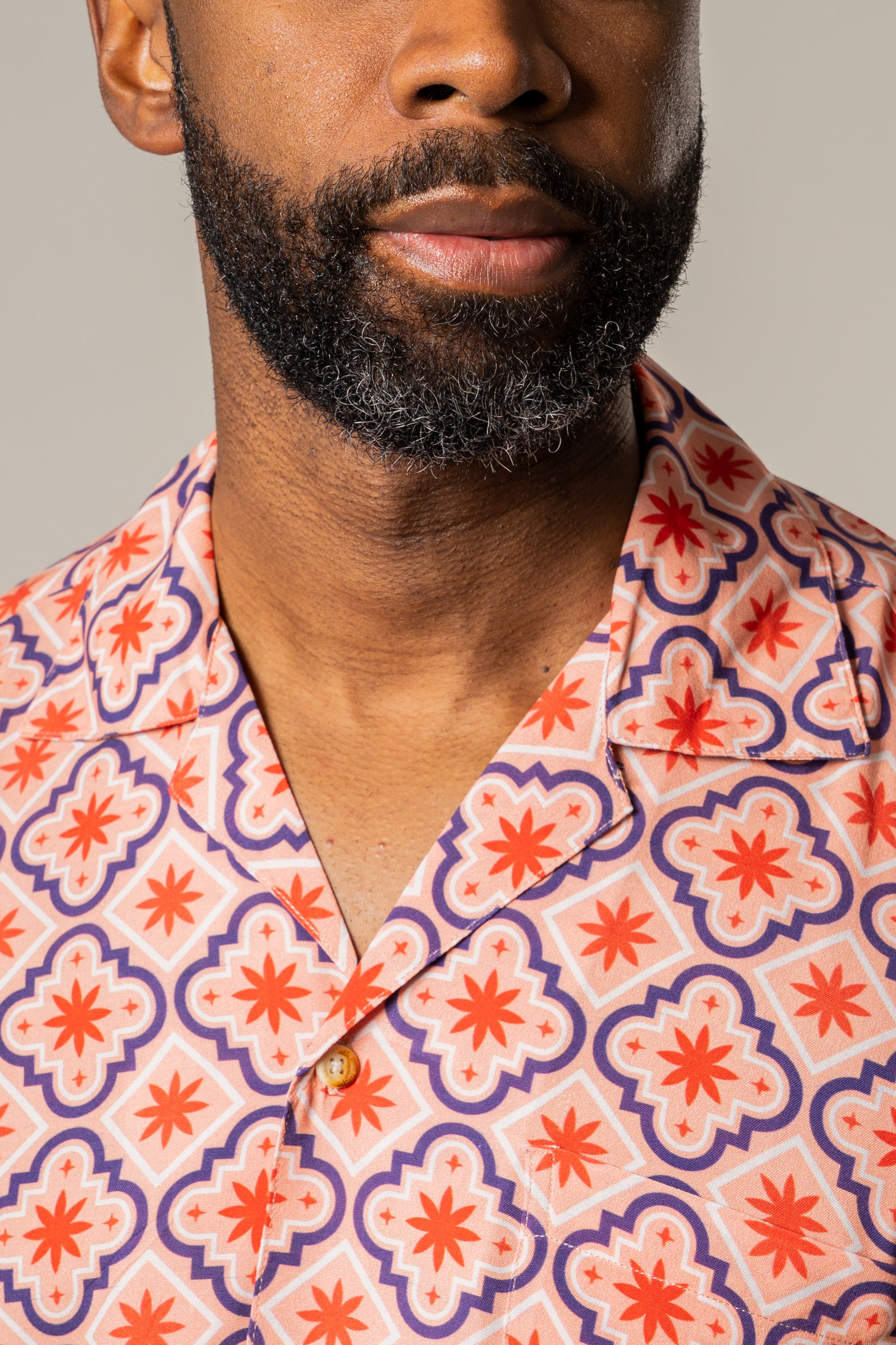 Ecovero Cuban Collar Shirt