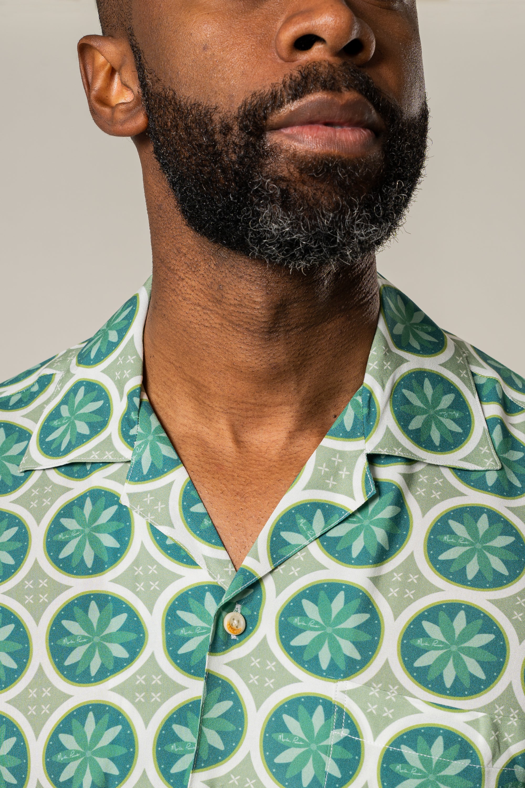 Ecovero Cuban Collar Shirt